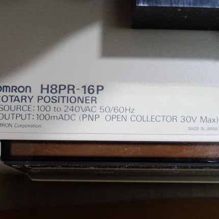 Omron H8PR-16P Rotary Positioner / Neu OVP