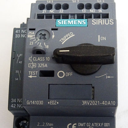 Siemens Sirius 3RV2021-4DA10 Leistungsschalter