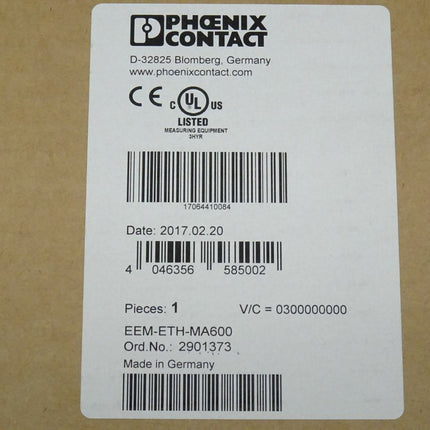 Phoenix Contact EEM-ETH-MA600 Kommunikationsmodul 2901373 // 29 01 373 NEU-versiegelt