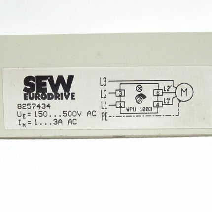 SEW Eurodrive 8257434 WPU 1003