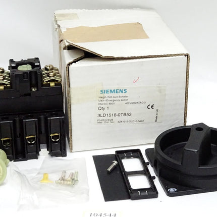 Siemens Haupt-/Not-Aus-Scahlter 3LD1518-0TB53 / Neu OVP