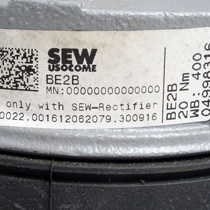 SEW BE2B 04998316 Bremse 20Nm