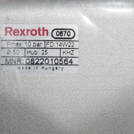 Rexroth 0822010564 Kurzhubzylinder / Neu OVP