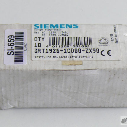 Siemens 3RT1926-1CD00-ZX90 Surge Suppressor 3RT1 926-1CD00-ZX90 NEU-OVP versiegelt