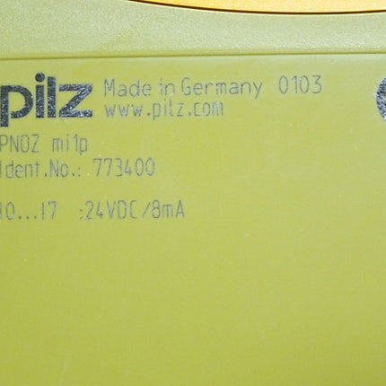 Pilz 773400 PNOZ mi1p 8 input PNOZmulti Classic Erweiterungsmodul