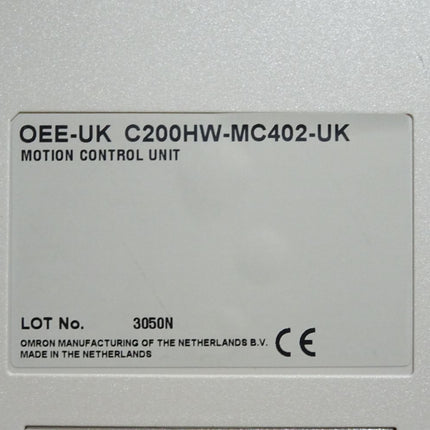 Omron OEE-UK C200HW-MC402-UK Motion Control Unit / Neu OVP