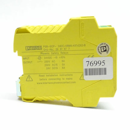 Phoenix Contact 2981677 PSR-SCP- 24DC/URM4/4X1/2X2/B Safety Relay