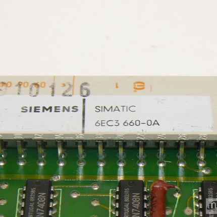 NEU Siemens 6EC3660-0A Simatic C3 Flachbaugruppe 6EC3 660-0A Simadyn