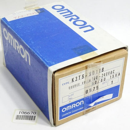 Omron K3TS-SD11B Digital Panel Meter / Neu OVP