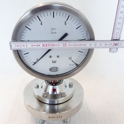 Wika Ettore Cella BN150 Manometer 0-10bar / Neu