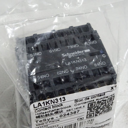 Schneider Electric Hilfsschalterblock  LA1KN313 / Neu OVP