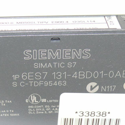 Siemens Simatic S7 ET200 6ES7 131-4BD01-0AB0 / 6ES7131-4BD01-0AB0