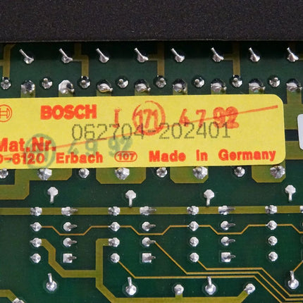 Bosch CNC Servo 062704-202401 062860-105401 071221-101401 063897-104401