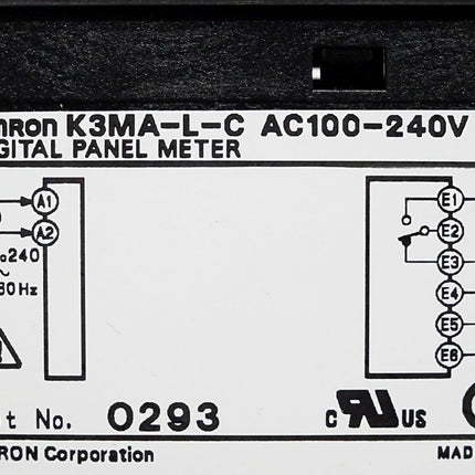 Omron Digital Panel Meter K3MA-L-C