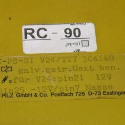 PILZ C-P8-SI / V24/TTY 306160 / V24 pin21 12V