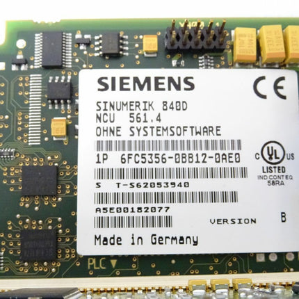 Siemens Sinumerik 840D NCU561.4 /  6FC5356-0BB12-0AE0 E:B / Regelkarte