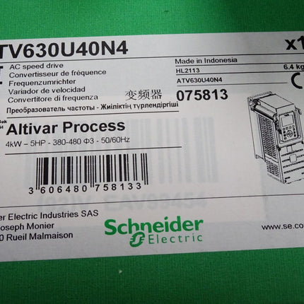 Schneider Electric Altivar Process ATV630U40N4 4kW / Neu OVP