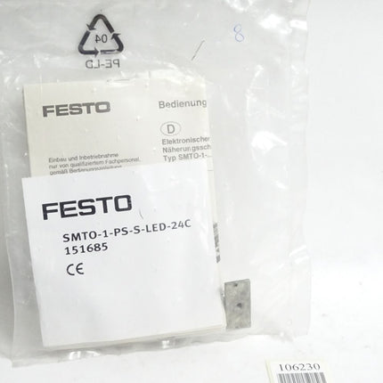 Festo 151685 SMTO-1-PS-S-LED-24-C Näherungsschalter / Neu OVP