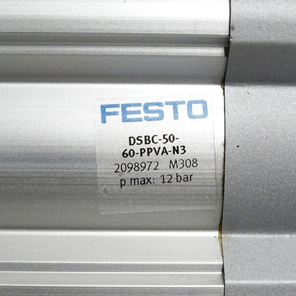 Festo 2098972 DSBC-50-60-PPVA-N3 Normzylinder / Unbenutzt