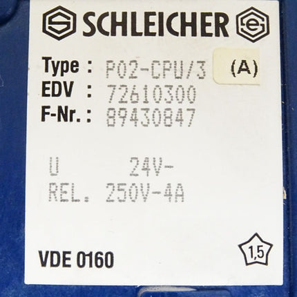 Schleicher Promodul-P P02-CPU/3 72610300