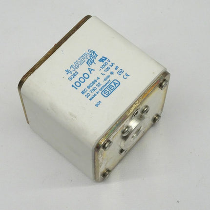 Siba SQB3 Sicherung Schmelzeinsatz 1000A Fuse-links 1000V neu-OVP