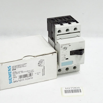 Siemens Leistungsschalter 3RV1011-1CA10 / Neu OVP