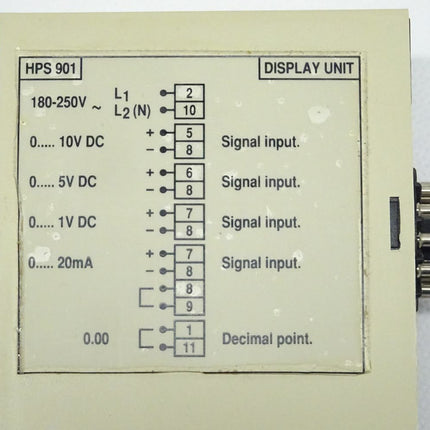 ARTIS HPS901 Anzeigeeinheit HPS 901 / 180-250V / 13747 / OVP