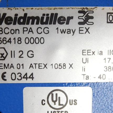 Weidmüller FBCon PA CG 1way EX / 8564180000