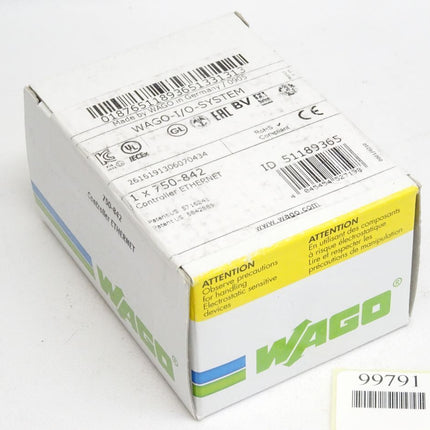 Wago 750-842 Controller Ethernet / Neu OVP versiegelt