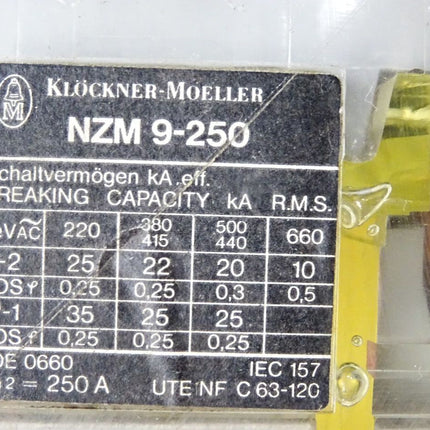 Klöckner Moeller NZM9-250 Leistungsschalter