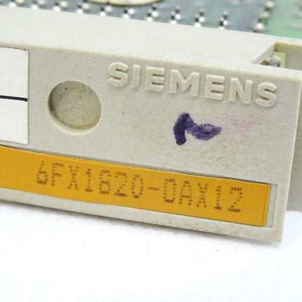 Siemens 6FX1820-0AX12 Memory Submodule 5702609104.00