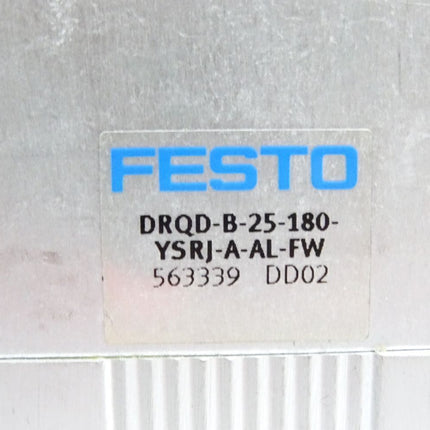 Festo Schwenkantrieb 563339 DRQD-B-25-180-YSRJ-A-AL-FW / Neu mit Lagerspuren