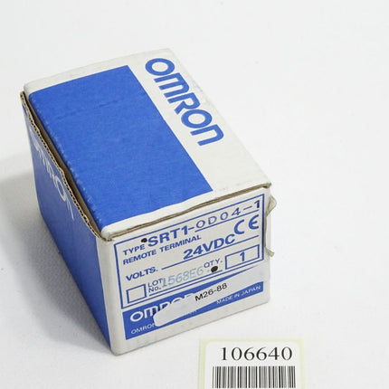 Omron SRT1-OD04-1 Remote Terminal / Neu OVP