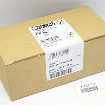 Phoenix Contact 2861250 IB IL 24 DI 16-PAC Digitalmodul / Neu OVP versiegelt