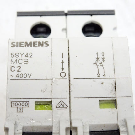 Siemens 5SY4202-7 Leitungsschutzschalter 5SY42 MCB C2