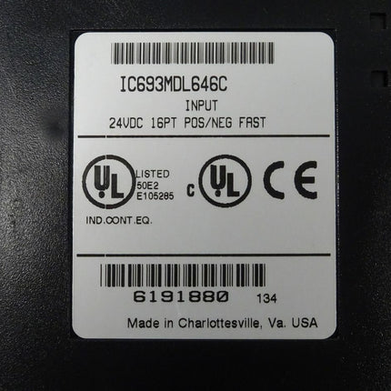 Allen-Bradley IC693MDL646C 24VDC 16PT