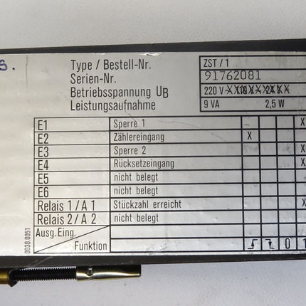 Raster electronic ZST/1 Drehzahlmessgerät