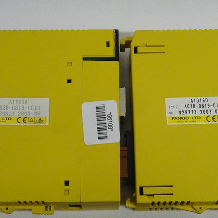 Fanuc Rack Set A03B-0819-C152 ABU10A AOD08D AOD16D AAD04A AID16D AIF01A