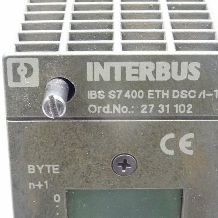 Phoenix Contact IBS S7 400 ETH DSC/I-T Interbus 2731102