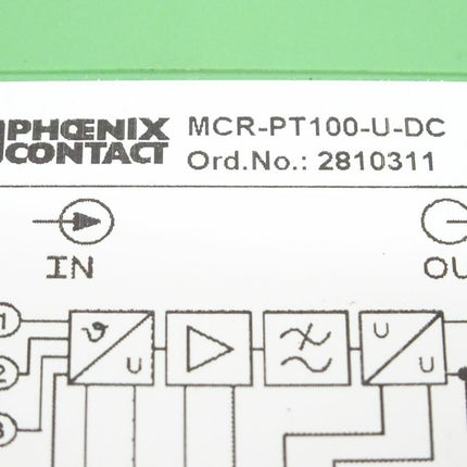 Phoenix Contact 2810311 MCR-PT100-U-DC