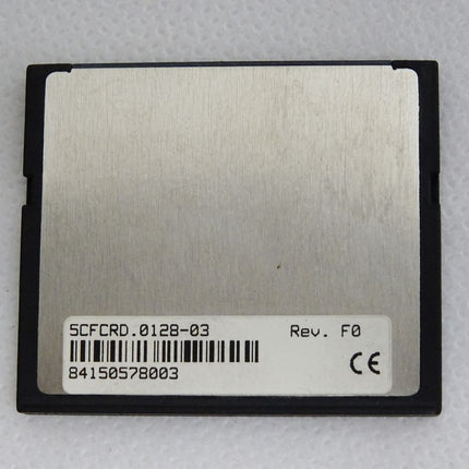 B&R 5CFCRD.0128-03 Rev. F0 CompactFlash 128 MByte