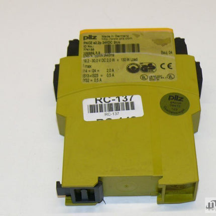 Pilz PNOZ e2.2p 24VDC 2n/o / 774135 100332 3.5