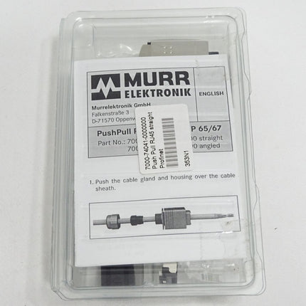 Murr Elektronik 7000-74041-0000000 Push Pull RJ45 Schneidklemmanschluss / Neu OVP