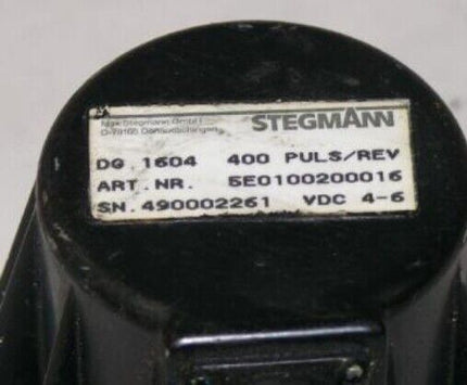 Stegmann DG1604 / 400 /Puls/Rev Drehgeber/Encoder