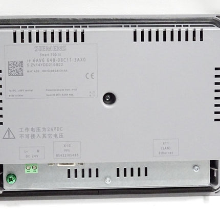 Siemens Smart 700 IE Panel 6AV6648-0BC11-3AX0 6AV6 648-0BC11-3AX0