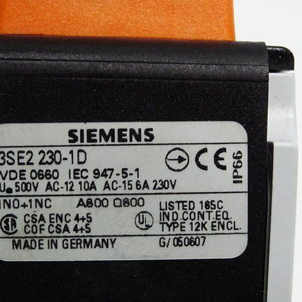 Siemens 3SE2230-1D Positionsschalter / Neu OVP