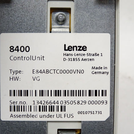 Lenze 8400 Control Unit E84ABCTC0000VN0 DEFEKT