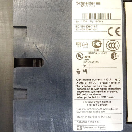 Schneider Electric LP1D80008 / Leistungsschütz