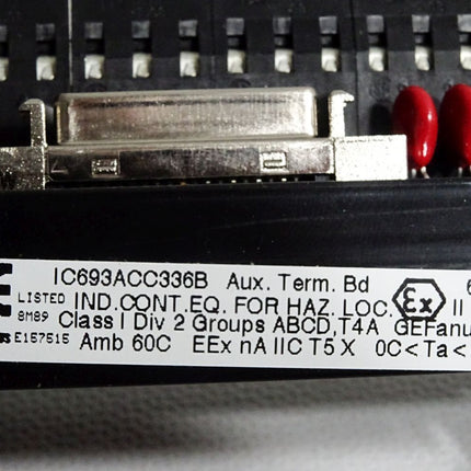 Fanuc GE IC693ACC336B IC693ACC336 B Auxillary Terminal Block / Neu OVP