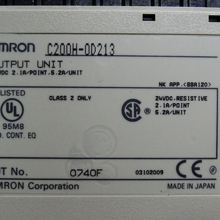 Omron C200H-OD213 Output Unit / Neu OVP